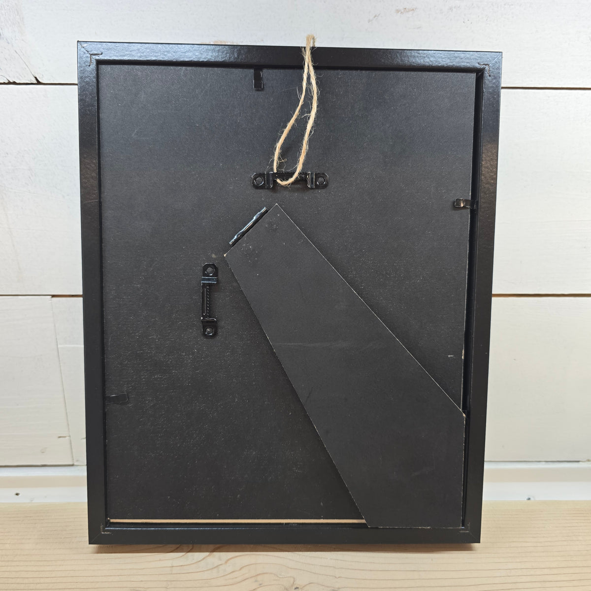 Blue Peacock Swallowtail Butterfly Shadow Box Frame